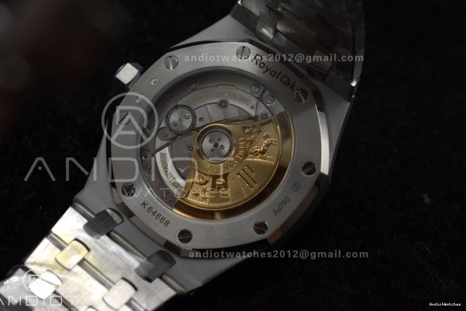 Oak Affordable 1:1 Textured 1033 15454 SS Frosted Super White SA3120 Bracelet Dial SS Edition APSF Royal Best Clone 37mm On 0713